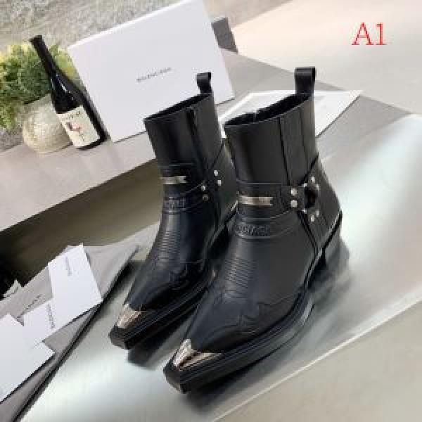 Balenciaga ba màu sắc thời trang hợp thời trang Balenciaga Boots Boots Gentle Màu sắc [2019 xu hướng mùa thu / mùa đông] Tôi muốn giữ nó xuống