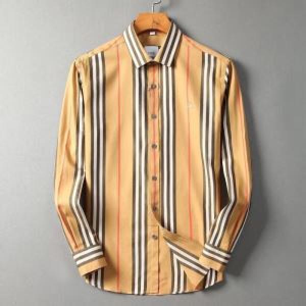 Lựa chọn hai màu mùa đông 2019SS Công việc mới Thời trang và mùa thu / mùa đông xu hướng nóng bỏng Burberry Shirt _ Áo sơ mi _ Thời trang nam