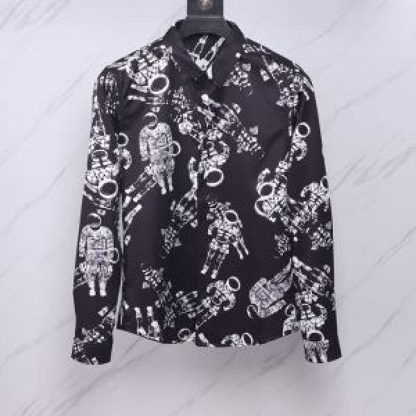 Cảm thấy kích thước tốt Prada Prada 2019 Mùa thu / Mùa đông Giá rẻ nhất áo sơ mi mới