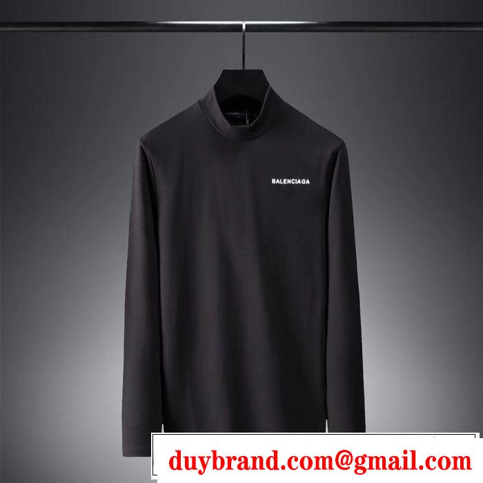 長袖/Tシャツ2色可選 2019トレンドmàu sắc秋冬セール BALENCIAGA おすすめする注目トレンド バレンシアガ