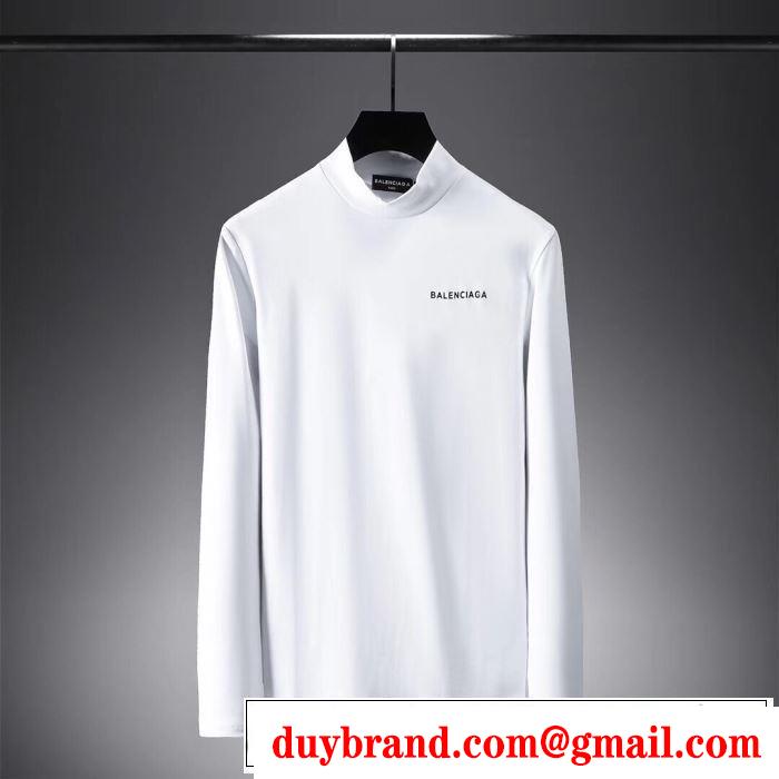 長袖/Tシャツ2色可選 2019トレンドmàu sắc秋冬セール BALENCIAGA おすすめする注目トレンド バレンシアガ