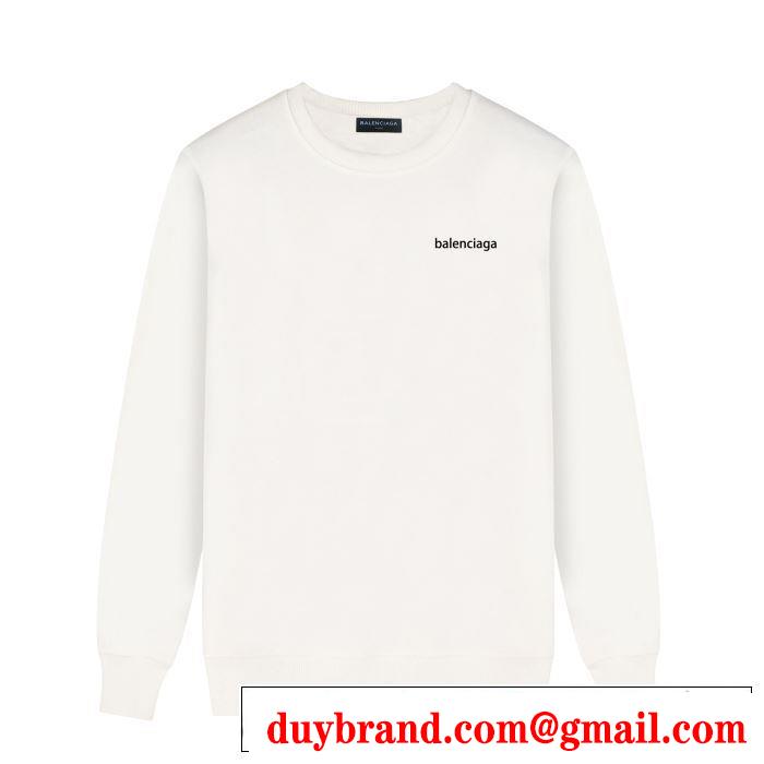 寒い季節トレンド上品 4色可選 プルオーバーパーカー BALENCIAGA 2019秋冬新作の相棒を大公開 バレンシアガ