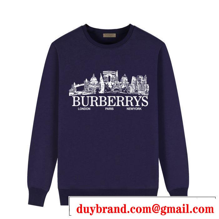 4色可選 2020秋冬流行ファション  プルオーバーパーカー BURBERRY バーバリー 更にトレンドが急上昇中