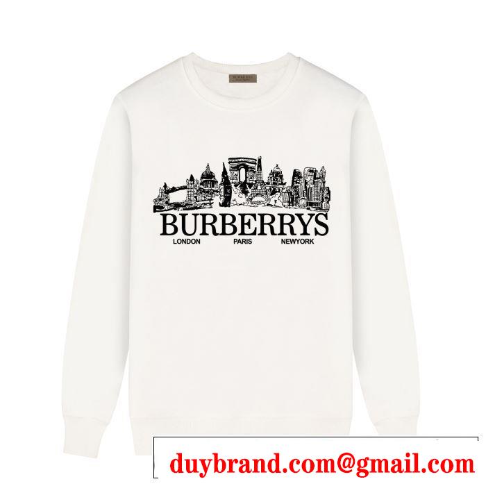 4色可選 2020秋冬流行ファション  プルオーバーパーカー BURBERRY バーバリー 更にトレンドが急上昇中