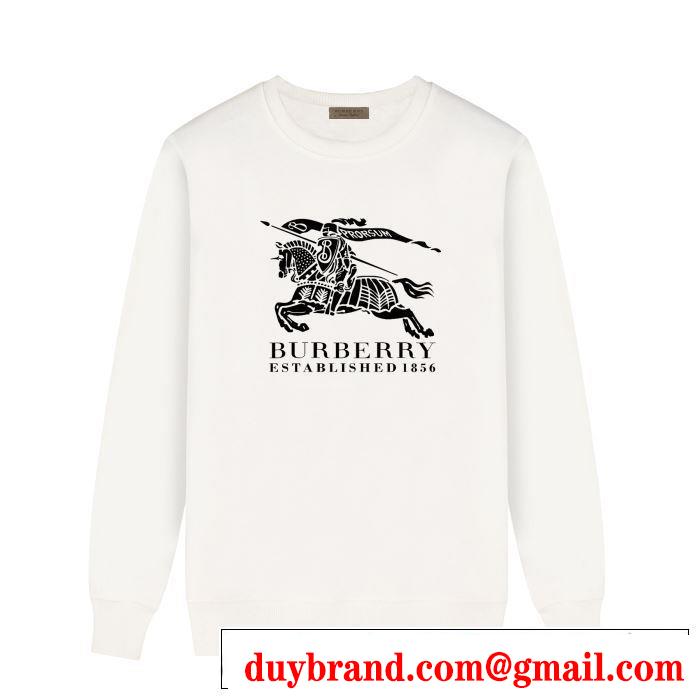 バーバリー 4色可選2019トレンドmàu sắc秋冬セール プルオーバーパーカー 保温性に優れるものにBURBERRY