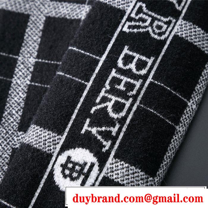 今年注目な新品セール BURBERRY バーバリー ニットパーカー 2019秋冬人気色おすすめ