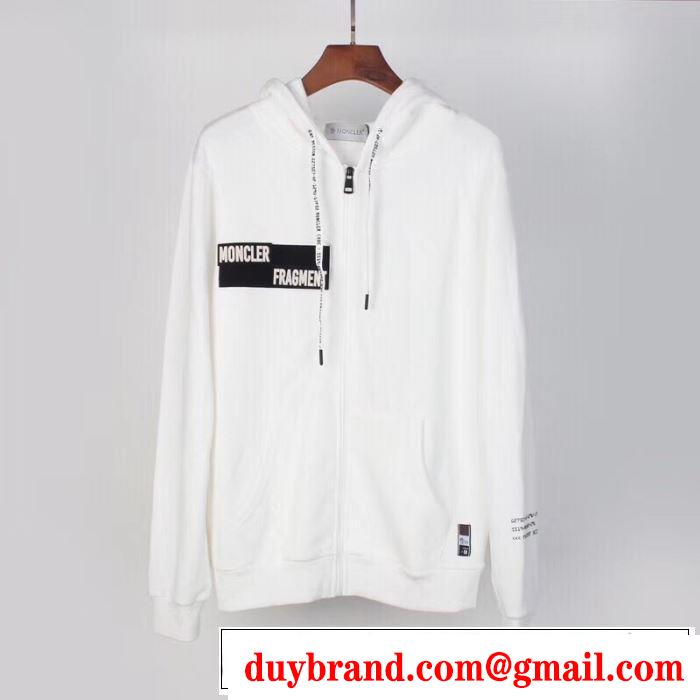 3色可選 MONCLER モンクレール秋冬ムード高まる人気新作 パーカー 2019秋冬憧れのブランドはすすめ
