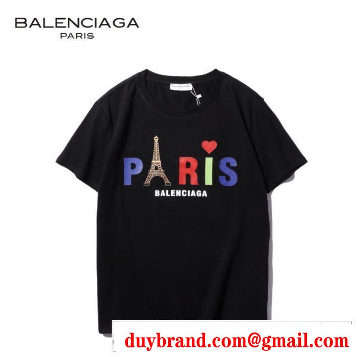 半袖Tシャツ 多色可選 ストリート感あふれ バレンシアガ BALENCIAGA 普段使いにも最適なアイテム