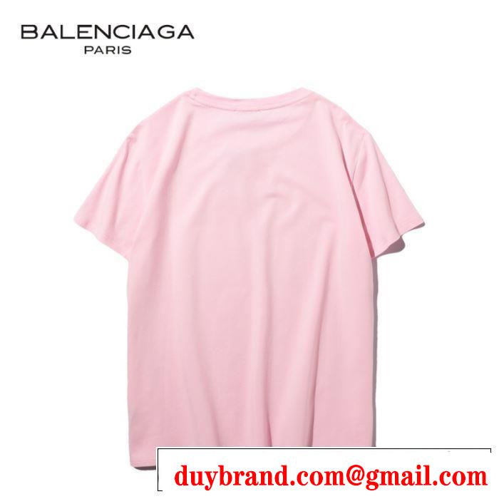 半袖Tシャツ 多色可選 ストリート感あふれ バレンシアガ BALENCIAGA 普段使いにも最適なアイテム