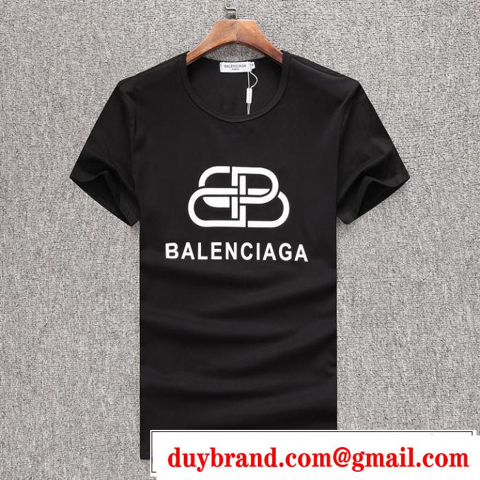 多色可選 ストリー系に大人気 バレンシアガ BALENCIAGA デザインお洒落 半袖Tシャツ2020春新作