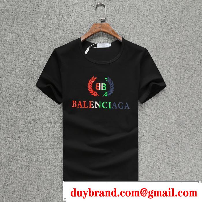 半袖Tシャツ 2色可選 ファッションに合わせ バレンシアガ BALENCIAGA 限定アイテム特集