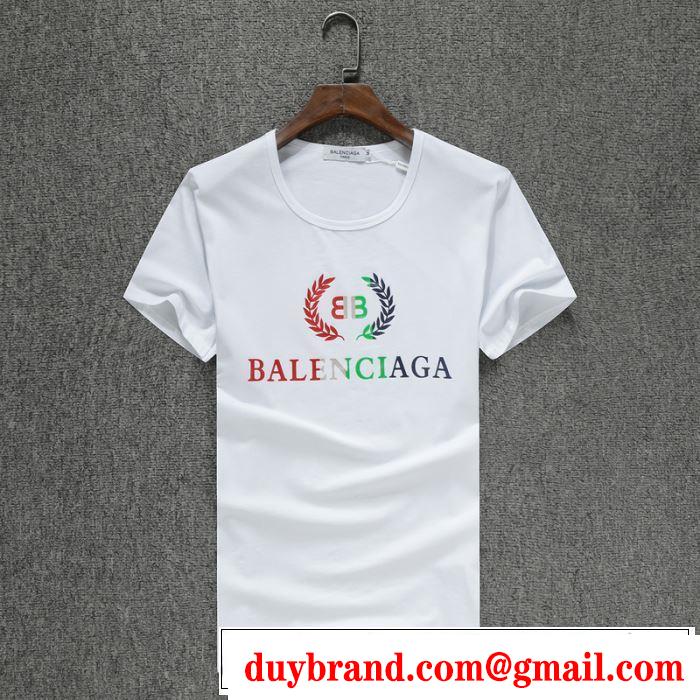 半袖Tシャツ 2色可選 ファッションに合わせ バレンシアガ BALENCIAGA 限定アイテム特集