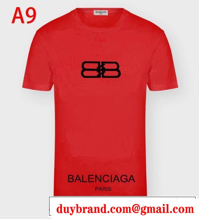 2020話題の商品 多色可選 半袖Tシャツ お値段もお求めやすい バレンシアガ BALENCIAGA
