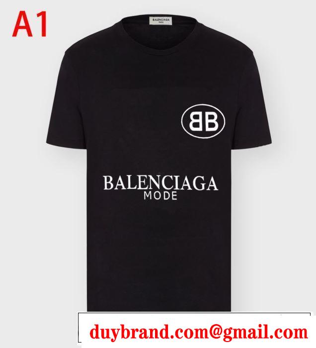 バレンシアガ多色可選 絶対に見逃せない BALENCIAGA 累積売上総額第１位 半袖Tシャツ20SS☆送料込