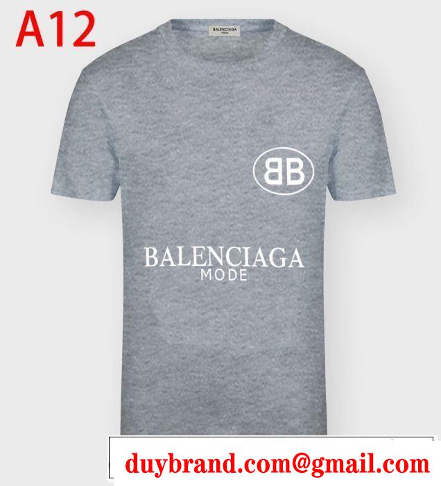 バレンシアガ多色可選 絶対に見逃せない BALENCIAGA 累積売上総額第１位 半袖Tシャツ20SS☆送料込