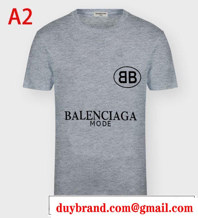 バレンシアガ多色可選 絶対に見逃せない BALENCIAGA 累積売上総額第１位 半袖Tシャツ20SS☆送料込