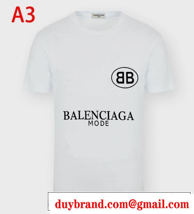 バレンシアガ多色可選 絶対に見逃せない BALENCIAGA 累積売上総額第１位 半袖Tシャツ20SS☆送料込