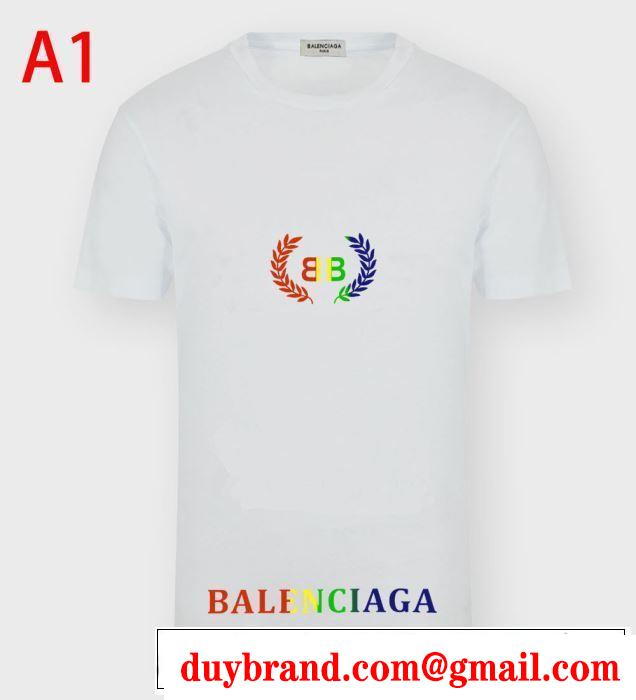 多色可選 普段のファッション バレンシアガ大人気のブランドの新作  BALENCIAGA 半袖Tシャツ