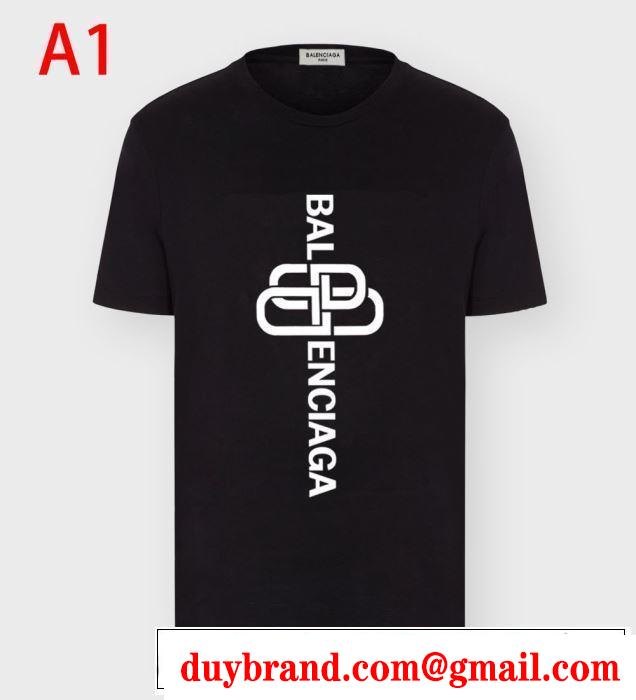 半袖Tシャツ 確定となる上品 多色可選 バレンシアガ 海外でも大人気 BALENCIAGA 20SSトレンド
