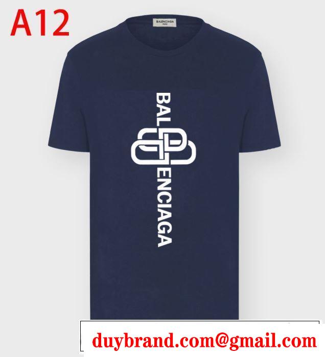 半袖Tシャツ 確定となる上品 多色可選 バレンシアガ 海外でも大人気 BALENCIAGA 20SSトレンド
