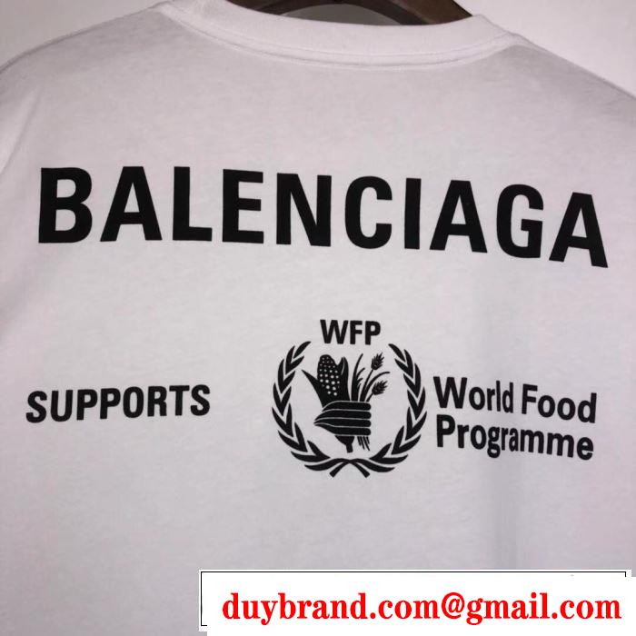 多色可選 BALENCIAGA  2020春新作 バレンシアガ 半袖Tシャツ ファッションに取り入れよう