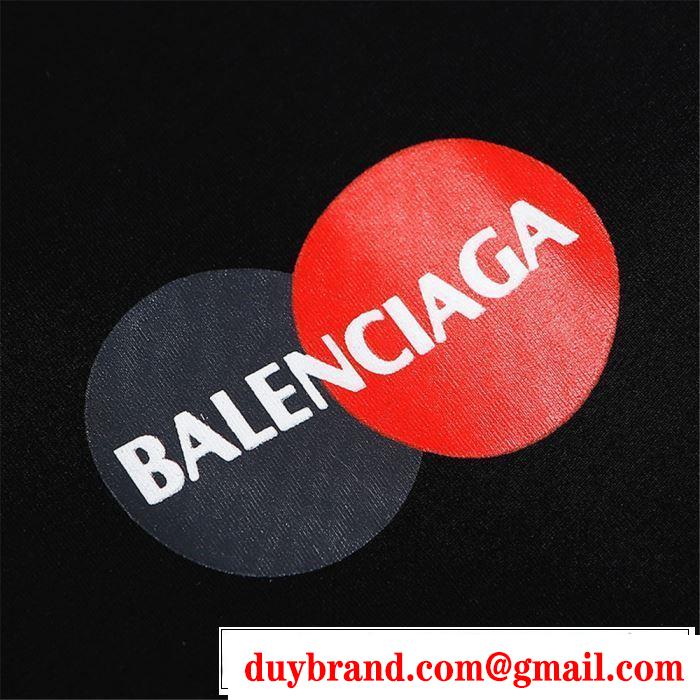 飽きもこないデザイン 2020話題の商品 多色可選 バレンシアガ BALENCIAGA 半袖Tシャツ