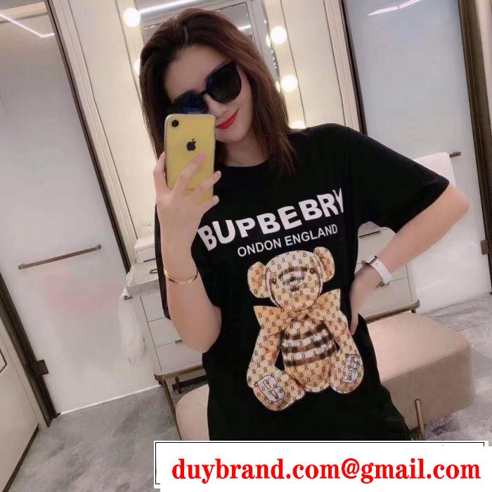 バーバリー 2色可選　今季の主力おすすめ　BURBERRY　半袖Tシャツ差をつけたい人にもおすすめ
