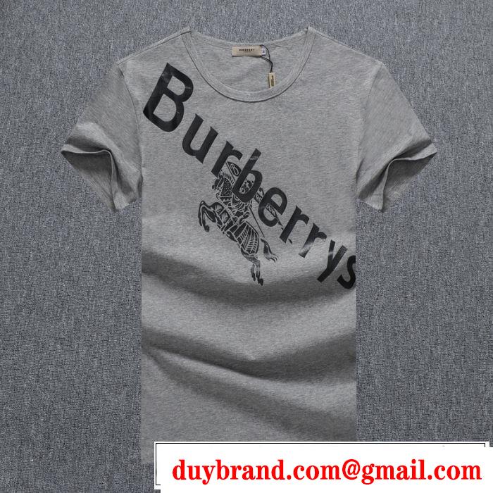 狙える優秀アイテム　3色可選バーバリー おしゃれに大人の必見　BURBERRY　20SS☆送料込　半袖Tシャツ