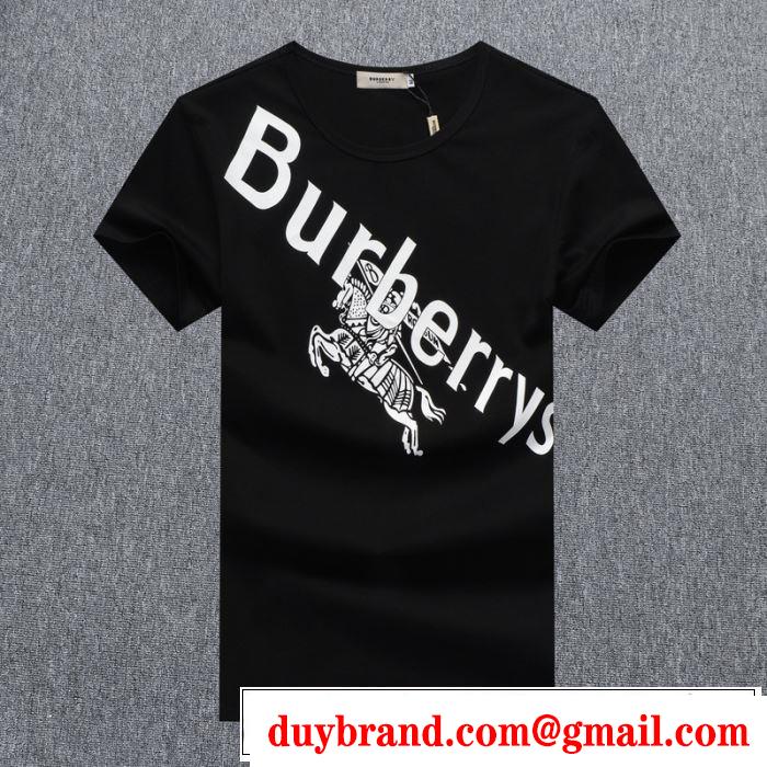 狙える優秀アイテム　3色可選バーバリー おしゃれに大人の必見　BURBERRY　20SS☆送料込　半袖Tシャツ