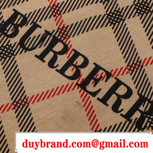 3色可選半袖Tシャツ　大人気のブランドの新作　バーバリー取り入れやすい　 BURBERRY　確定となる上品
