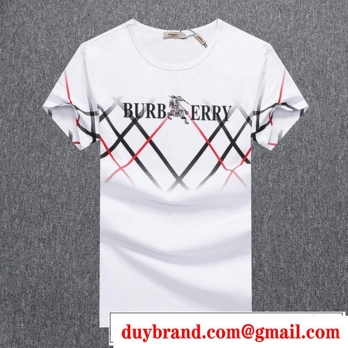 20SSトレンド　3色可選半袖Tシャツ　是非ともオススメしたい　バーバリー BURBERRY万能に使える