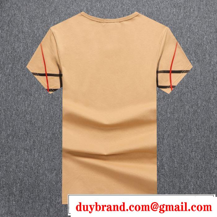 20SSトレンド　3色可選半袖Tシャツ　是非ともオススメしたい　バーバリー BURBERRY万能に使える