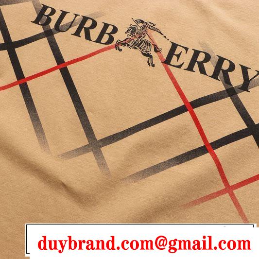 20SSトレンド　3色可選半袖Tシャツ　是非ともオススメしたい　バーバリー BURBERRY万能に使える