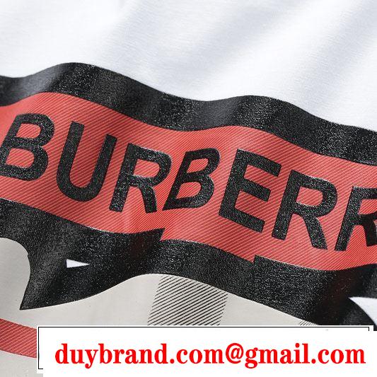 3色可選限定アイテムが登場　バーバリー 新作が見逃せない　BURBERRY　人気ランキング最高　半袖Tシャツ