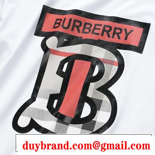 3色可選限定アイテムが登場　バーバリー 新作が見逃せない　BURBERRY　人気ランキング最高　半袖Tシャツ