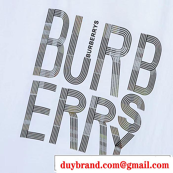 3色可選　最先端のスタイル　バーバリー2020SS人気　 BURBERRY　半袖Tシャツ　2年以上連続１位獲得