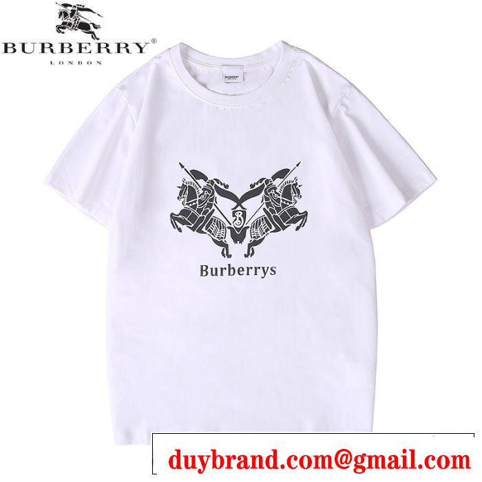BURBERRY　　ストリート界隈でも人気　バーバリー 2色可選　20新作です　半袖Tシャツ　ストリート系に大人気