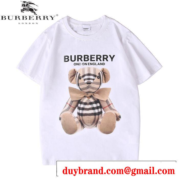 2色可選どのアイテムも手頃な価格で　バーバリー BURBERRY　トレンド最先端のアイテム　半袖Tシャツ