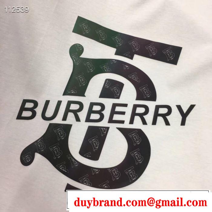 半袖Tシャツ　飽きもこないデザイン2色可選　バーバリー BURBERRY　差をつけたい人にもおすすめ
