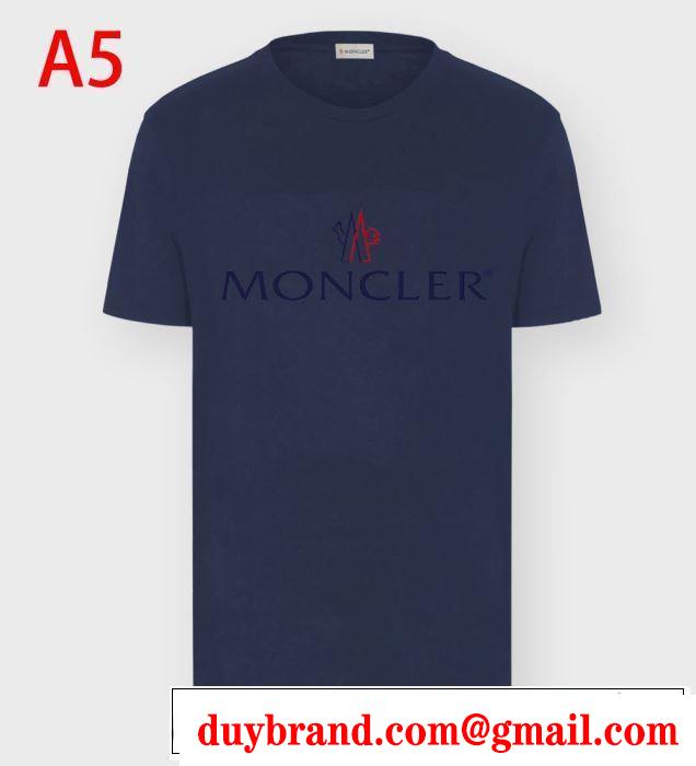 話題の新品モンクレール ｔシャツ コピー MONCLER 2020春夏コレクション ファッションの流れ柔らかいコットンウェアコーデ