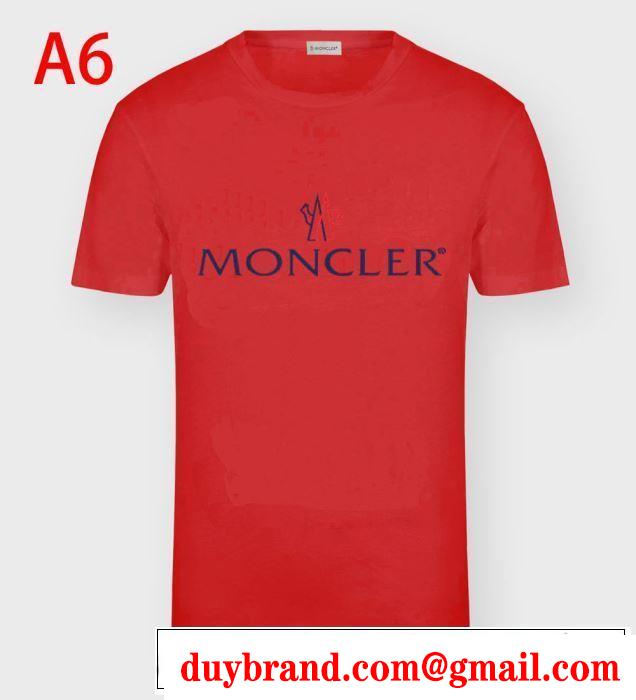 話題の新品モンクレール ｔシャツ コピー MONCLER 2020春夏コレクション ファッションの流れ柔らかいコットンウェアコーデ