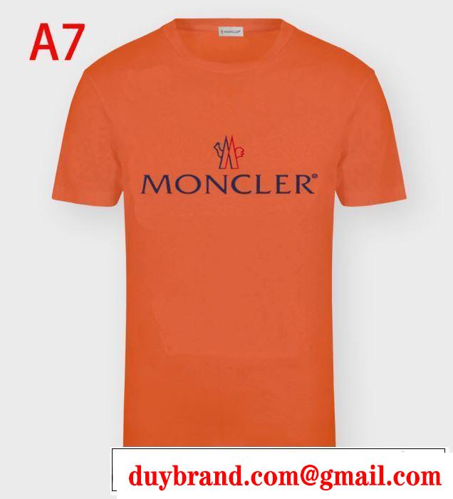 話題の新品モンクレール ｔシャツ コピー MONCLER 2020春夏コレクション ファッションの流れ柔らかいコットンウェアコーデ