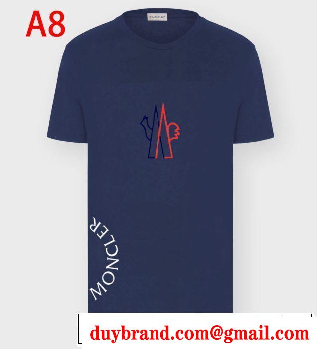 VIP価格SALEお得MONCLER モンクレール メンズ ｔシャツ コピー 2020春夏コレクション人気ランキングコットンウェア限定品