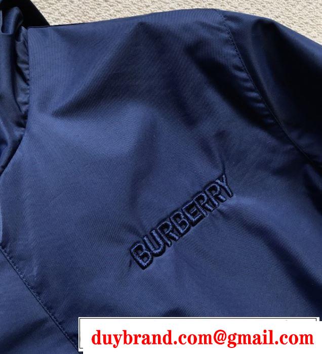 着こなしを楽しむ フード付きコート 有名ブランドです バーバリー BURBERRY