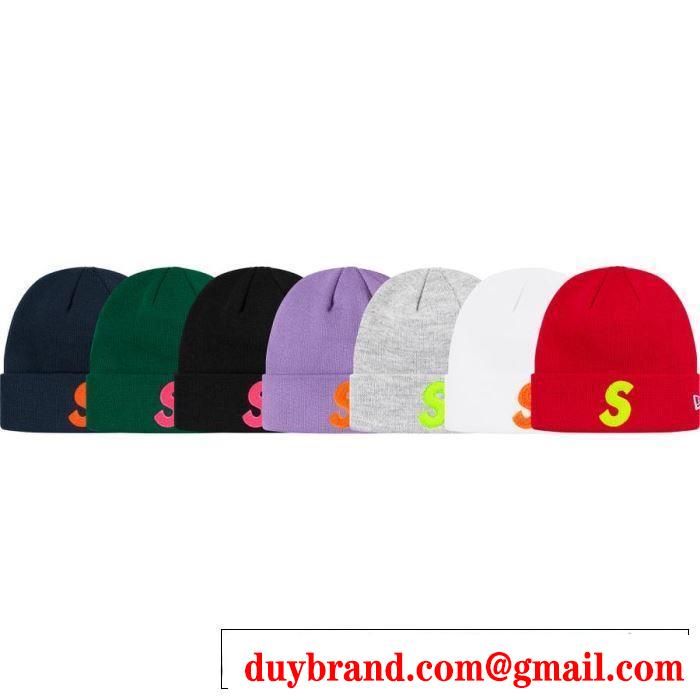Supreme 19fw x New Era S Logo Beanie 多色可選 2020年春夏コレクション シュプリームニット帽/ニットキャップ