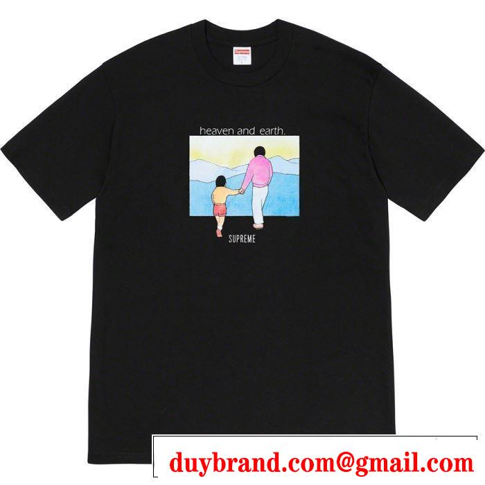 2色可選 Supreme 19FW Heaven And Earth Tee  シュプリーム SUPREME Tシャツ/半袖 さらに魅力的