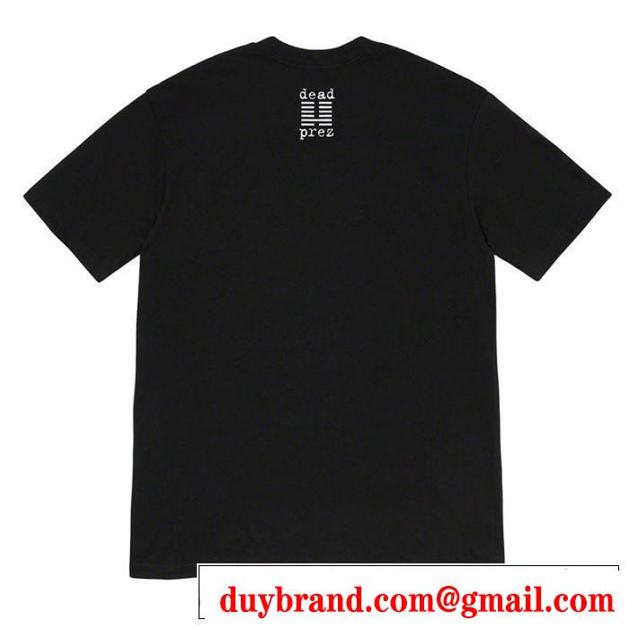 おしゃれ刷新に役立つ 3色可選 差をつけたい人にもおすすめ  Tシャツ/半袖 Supreme Dead Prez RBG Tee