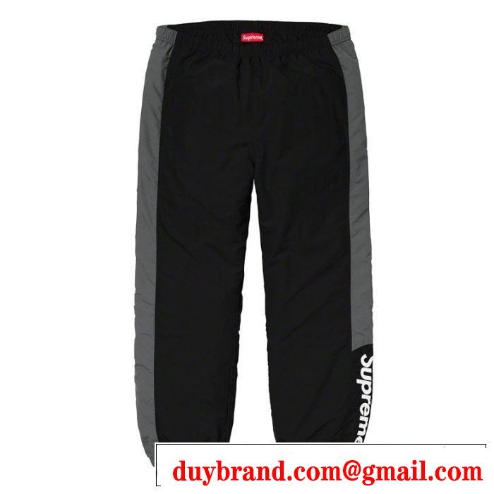 2色可選 安心の実績 Supreme 19FW Side Logo Track Pant  シュプリーム SUPREME スエットパンツ