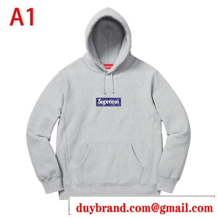 お値段もお求めやすい 多色可選 パーカー SUPREME Bandana Box Logo Hooded Sweatshirt 2020年春夏コレクション