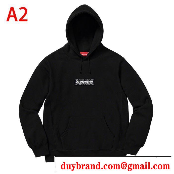 お値段もお求めやすい 多色可選 パーカー SUPREME Bandana Box Logo Hooded Sweatshirt 2020年春夏コレクション